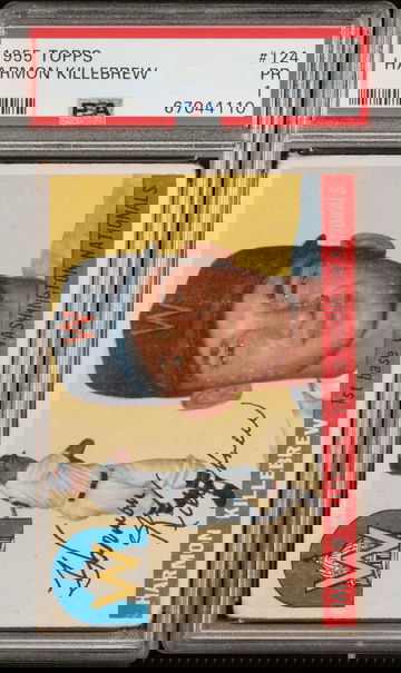 1955 Topps Baseball #124 Harmon Killebrew PSA 1