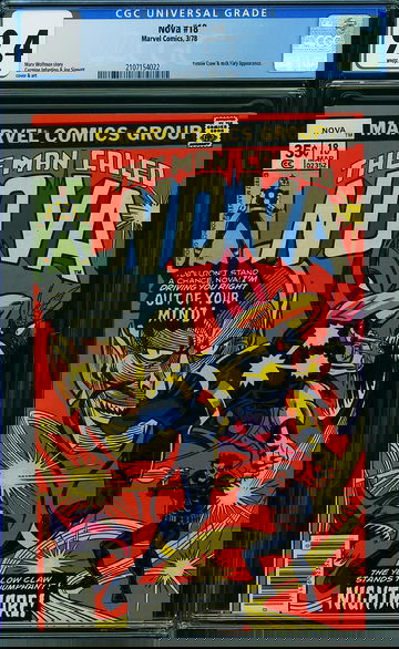 NOVA #18, CGC 9.4 NM