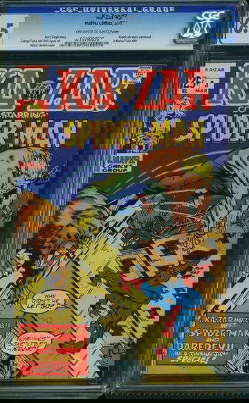 KA-ZAR #3, CGC 8.5 VF+