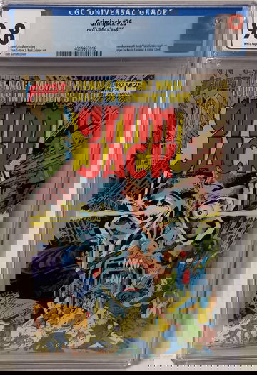 Grim Jack 26 TMNT Color Backup Story by Eastman & Laird