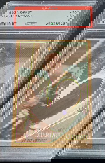 1962 Topps Bob Clemente PSA 5