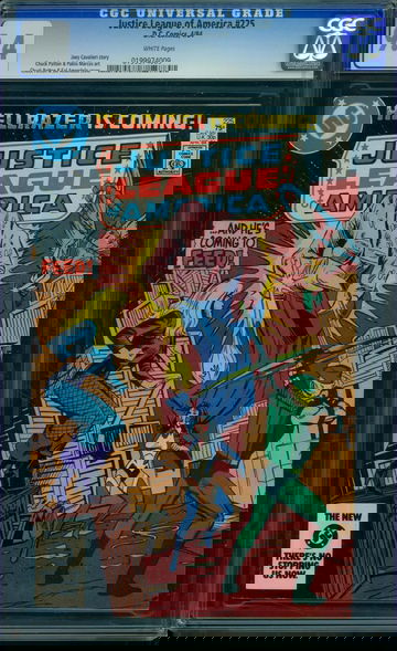 JUSTICE LEAGUE OF AMERICA #225, CGC 9.4 NM