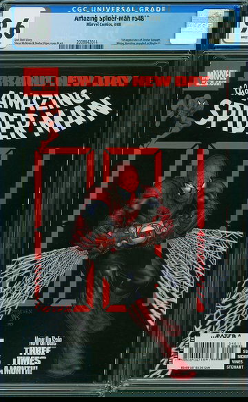 AMAZING SPIDER-MAN #548, CGC 9.6 NM+