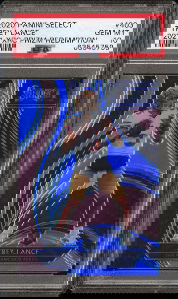 Trey Lance Select XRC PSA 10