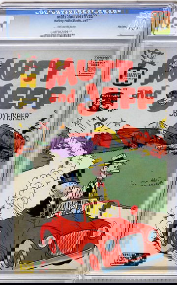 MUTT AND JEFF #122, CGC 9.4 NM