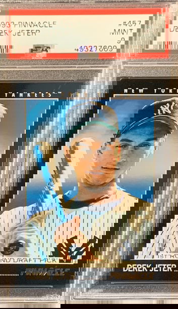 1993 Pinnacle Derek Jeter PSA 9