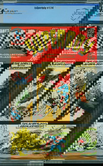 SUPERBOY #174, CBCS 9.6 NM+