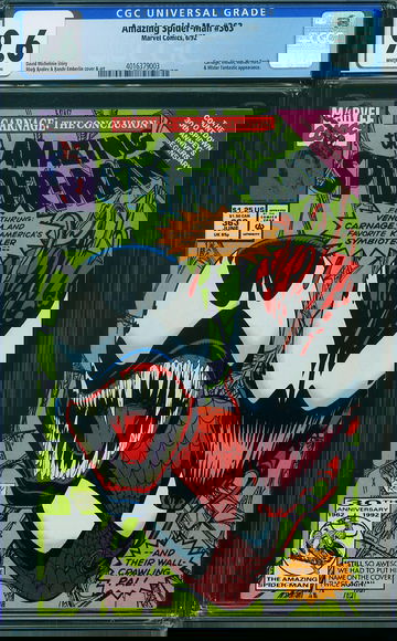 AMAZING SPIDER-MAN #363, CGC 9.6 NM+