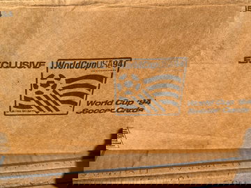 1995 upper deck World Cup soccer 6 box factory sealed case