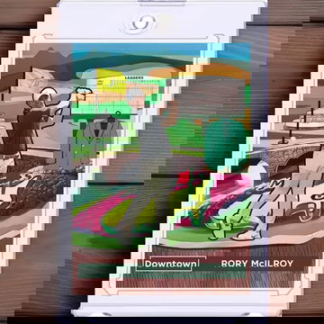 Rory McIlroy Downtown Custom Art Masters Sports Card