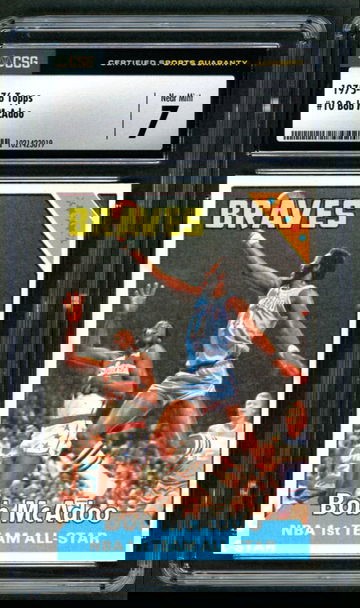 1975-76 Topps Bob McAdoo #10 CSG 7