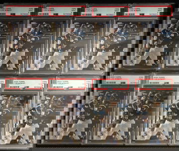 8x 2020 Topps #392 Luis Robert RC Rookie PSA 9