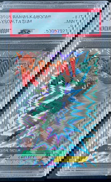 2018 Kaboom! Jayson Tatum PSA 9 Kaboom 