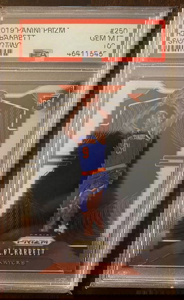 RJ Barrett Prizm Variation SP PSA 10