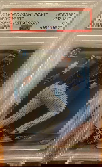 Luis Robert Bowman Chrome Refractor PSA 10