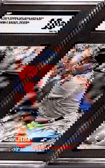 2018 Topps Holiday Mega Box #HMW67  Raphael Devers SGC 10