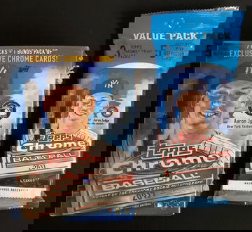 2017 Topps Chrome Blaster Box Value Packs Pink Refractors Cody Bellinger Aaron Judge Alex Bregman Rookie Card RC