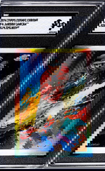 2024 Topps Cosmic Chrome #STN-4 Jordan Lawlar Stars in The Night SGC 9