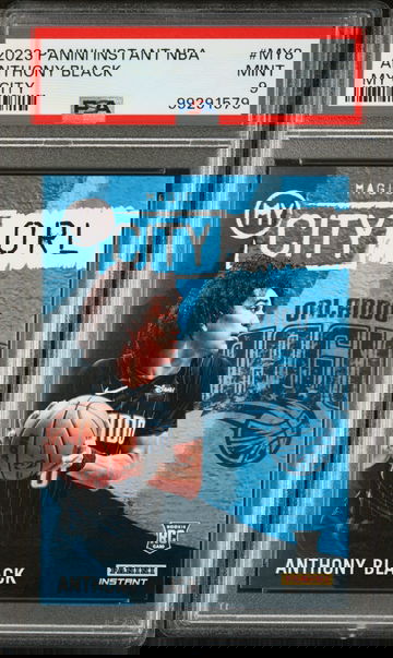 Anthony Black 2023 Panini MyCity Rookie NBA #MY-8 Basketball Card PSA 9 Mint