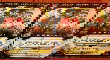 2020 Panini Prizm Football Walmart Megas 40 Cards Per Lot x 2