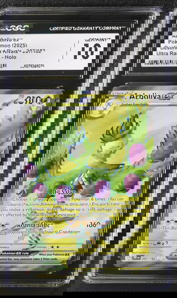 2025 Pokemon #207/182 Arboliva ex Destined Rivals CGC 10