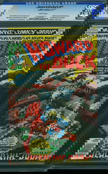 HOWARD THE DUCK #16, CGC 9.6 NM+