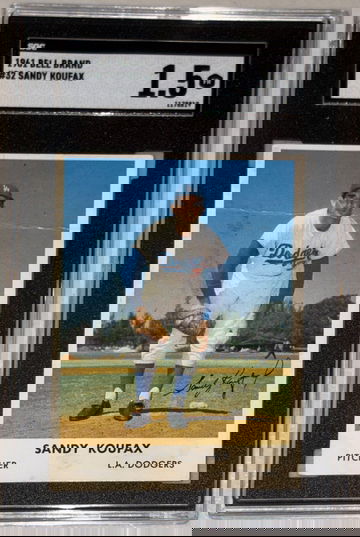1961 Bell Brand SGC 1.5 Sandy Koufax