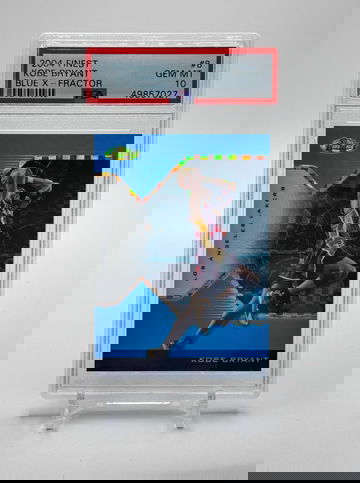 2004-05 Topps Finest Kobe Bryant BLUE X-Fractor PSA 10 – Rare Lakers HOF