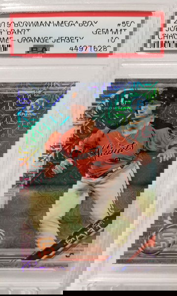 2019 Bowman Mega Joey Bart PSA 10