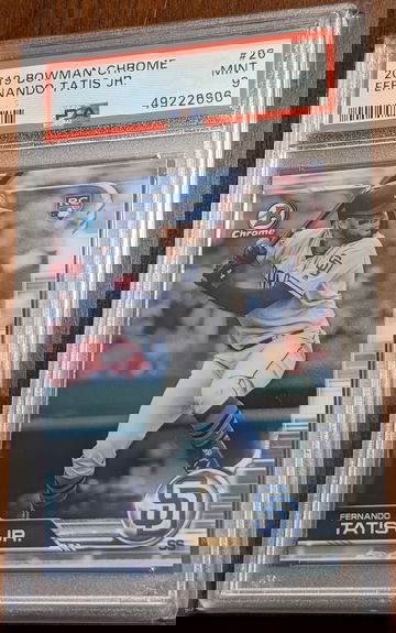2019 Bowman Chrome Fernando Tatis Jr. RC PSA 9