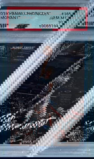 2019 Panini Chronicles Luminance Ja Morant PSA 10
