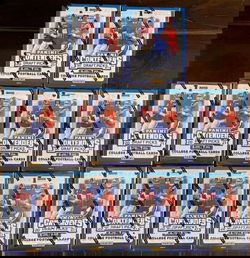 2021 PANINI CONTENDERS DRAFT PICKS FOOTBALL BLASTER BOX LOT (10)