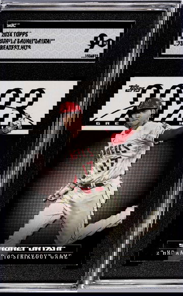 2024 Topps #23GH-13 Shohei Ohtani '23 Greatest Hits SGC 9