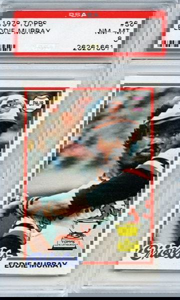 1978 Topps Eddie Murray PSA 8