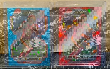 2021 Panini Prizm Dyami Brown RC Lot Prizm (2)