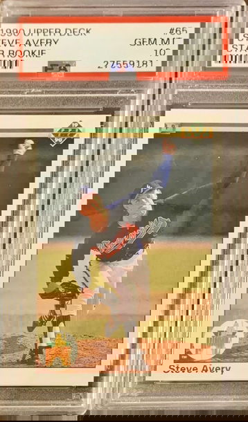 1990 Upper Deck Steve Avery Star Rookie PSA 10 Pop 2