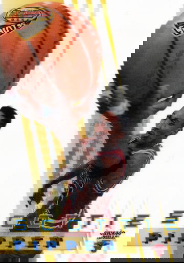 1996-97 BOWMAN'S BEST SHOTS ATOMIC REFRACTOR # BS1 SCOTTIE PIPPEN HOF