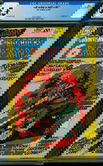 OUR ARMY AT WAR #190, CGC 6.5 FN+