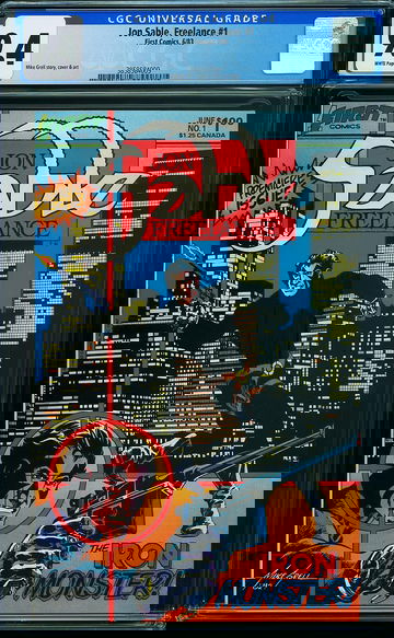 JON SABLE, FREELANCE #1, CGC 9.4 NM