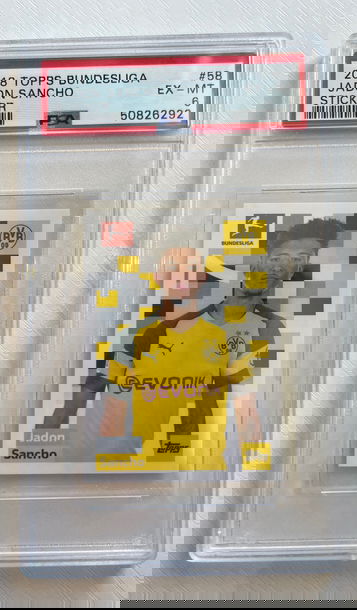 2018 Topps Bundesliga Jadon Sancho Sticker 