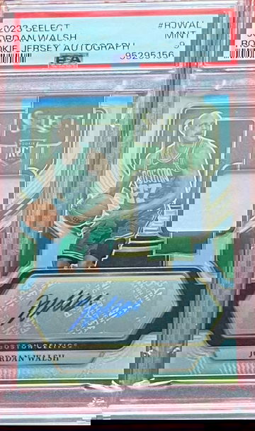 2023-24 Select Jordan Walsh Rookie Jersey Autographs Prizm Auto /199 #RJ-WAL RPA