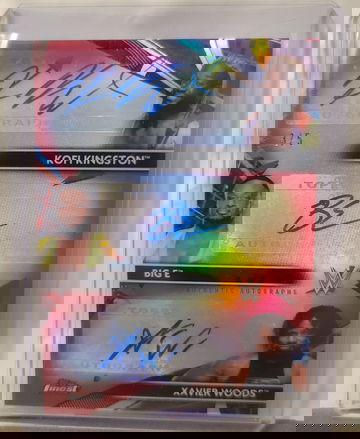 2021 Topps Finest WWE Red Refractor  /5 The New Day