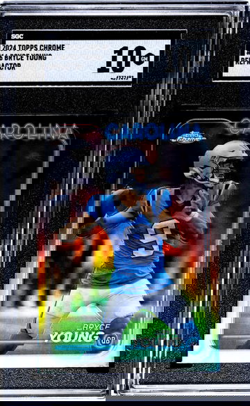 2024 Topps Chrome #16 Bryce Young Refractor SGC 10