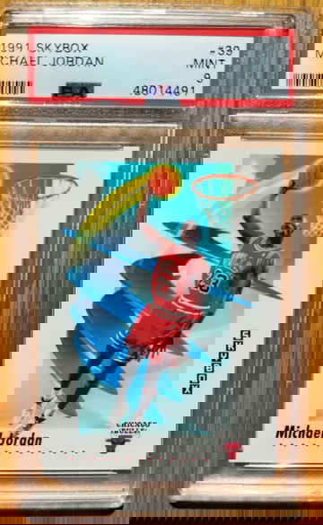 1991 Skybox #39 Michael Jordan PSA 9 MINT