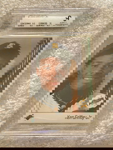 1989 Upper Deck Ken Griffey Jr. BGS 9