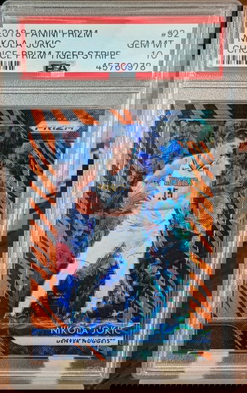 Nikola Jokic 2018 Prizm Choice Tiger Stripe