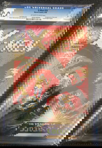 X-Men #24 CGC 9.2  1st Appearance of Locust Off White To White Pages