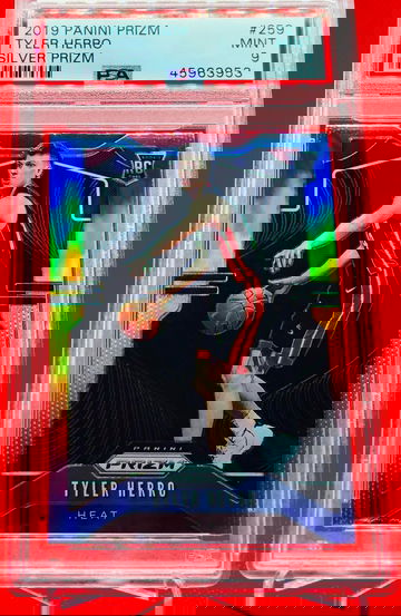 Tyler Herro silver Prizm 