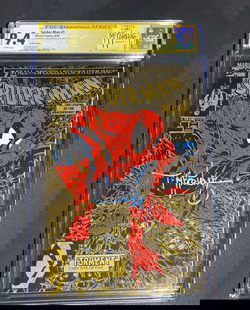 Spider-Man #1 Gold Edition CGC SS 9.4 Signed by Todd McFarlane 