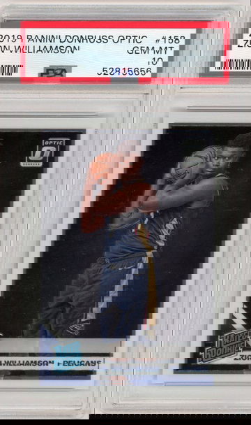 2019 Panini Donruss Optic #158 Zion Williamson PSA 10 rookie